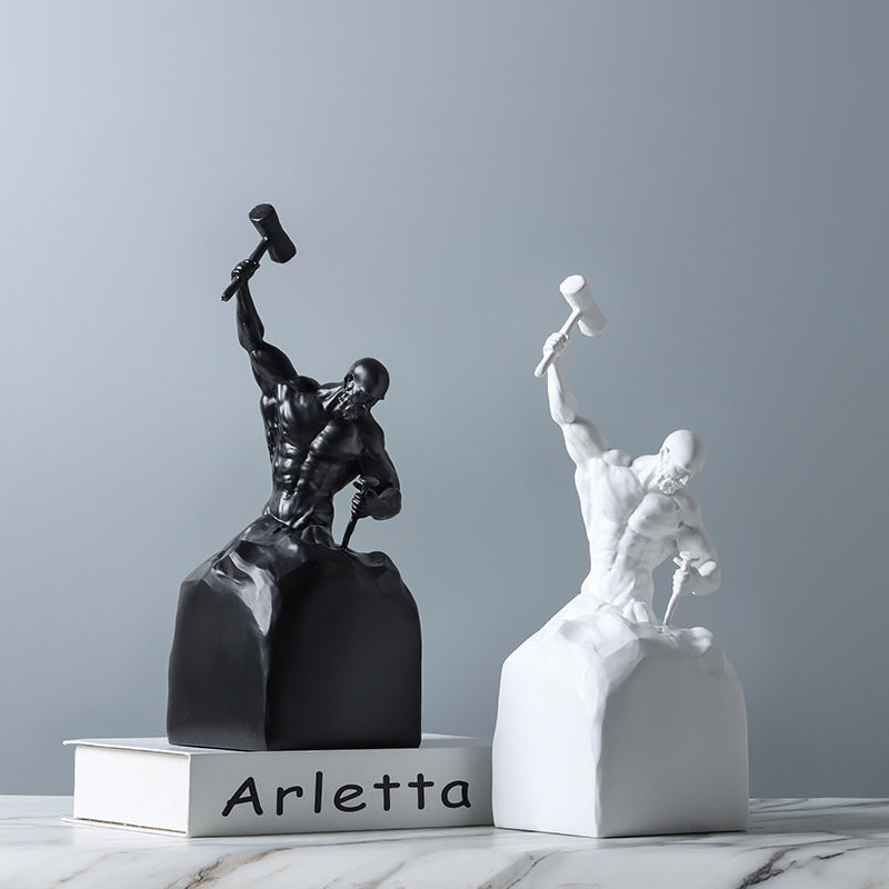 Simple Art Abstract Sculpture Decorations