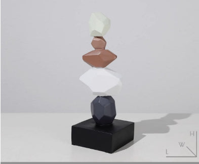 Simple Art Abstract Sculpture Decorations