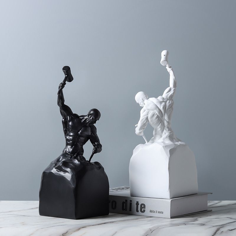 Simple Art Abstract Sculpture Decorations